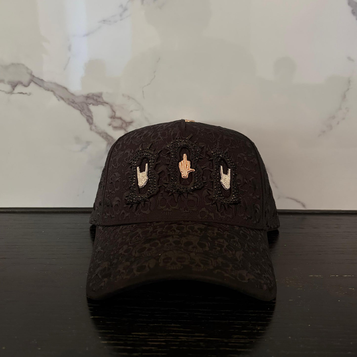 BARBAS HATS BBB hand skull